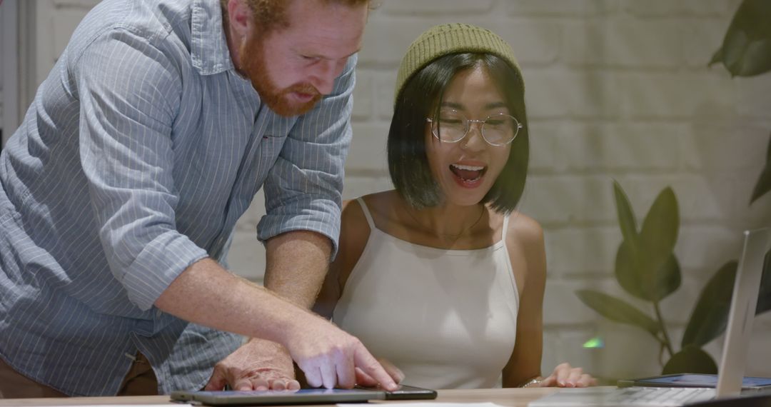 Diverse Professional Colleagues Collaborating on Business Project