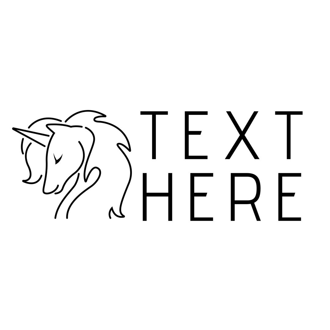 Minimalist Unicorn Line Art with Customizable Text - Download Free Stock Images Pikwizard.com
