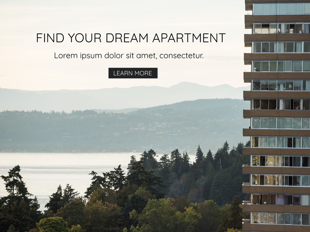 High-Rise Apartment with Scenic Landscape for Aspirational Living