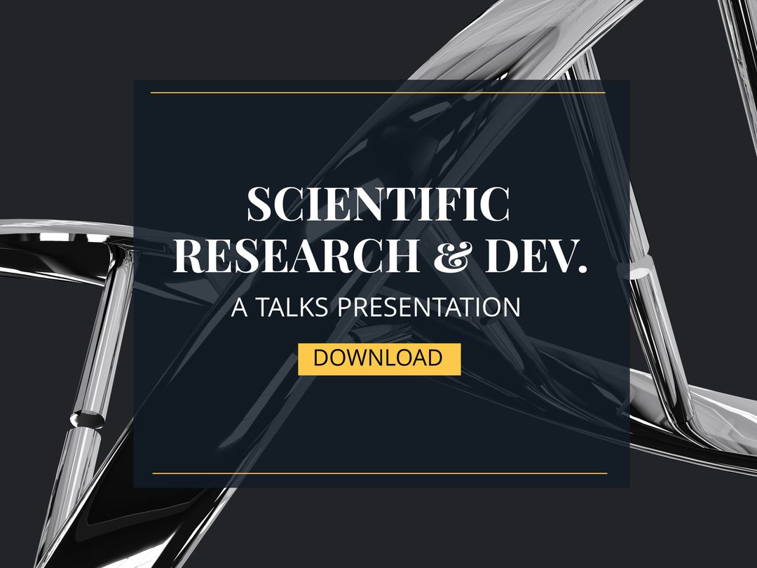 Sleek Design Motion Build for Scientific Research Promotion