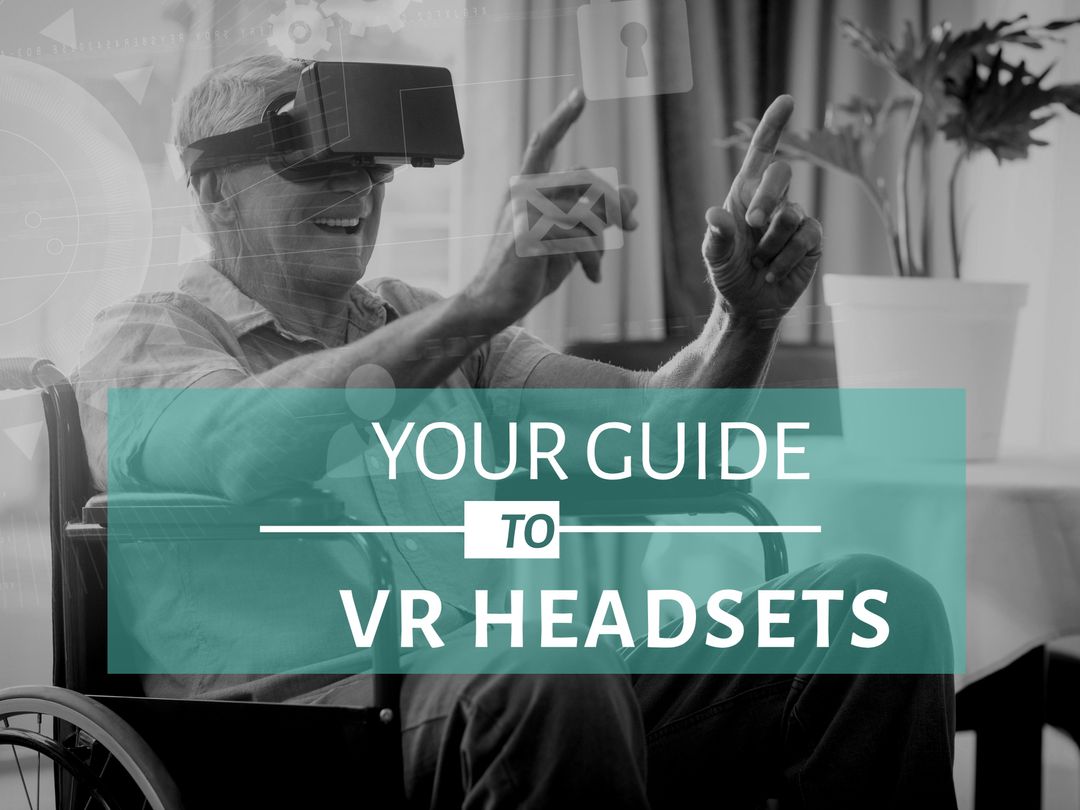 Elderly Embracing VR Technology in Wheelchair