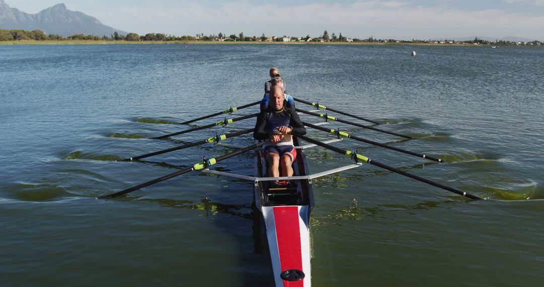 Senior Team Rowing Expedition on Serene River
