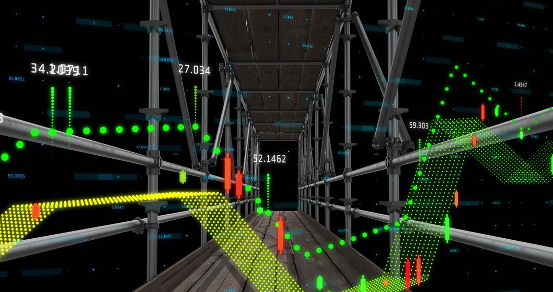 Financial Data Analysis Over Visualized Scaffolding Framework