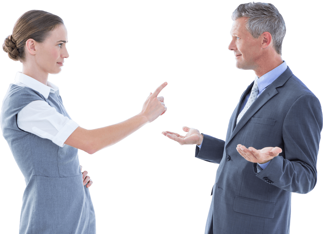 Transparent Discussion Between Colleagues Balancing Differences