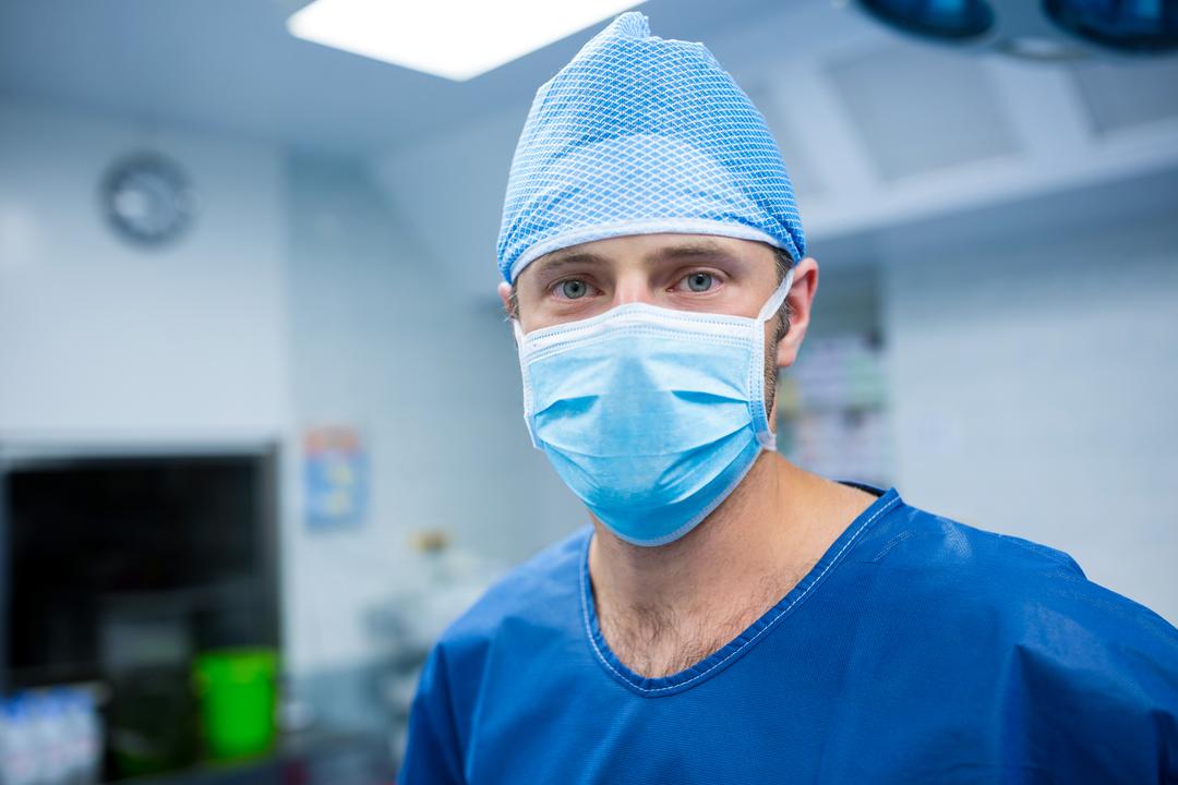 Portrait of Surgeon in Operating Room - Free Images, Stock Photos and Pictures on Pikwizard.com