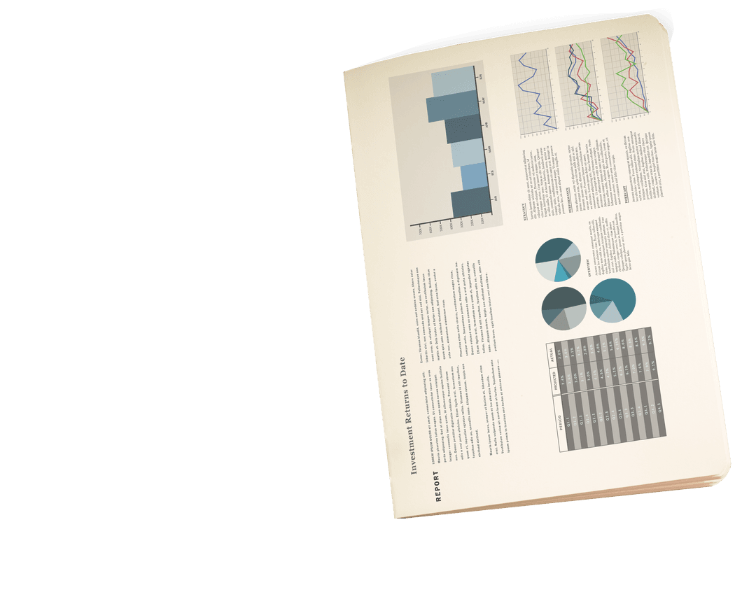 Transparent Book Page with Graphs and Charts Close-Up - Download Free Stock Images Pikwizard.com