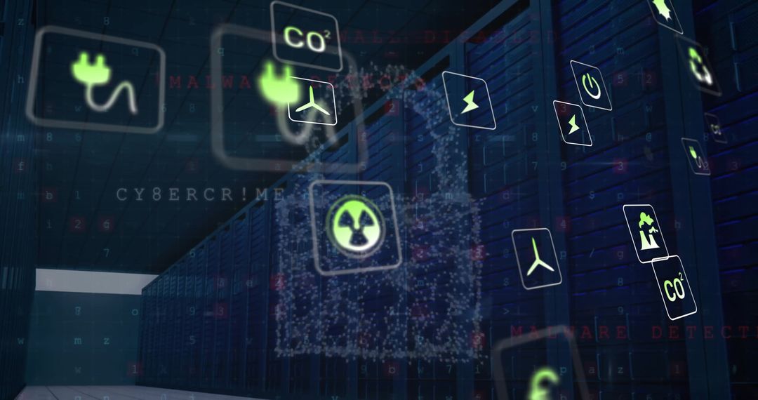 Global Cyber Security and Eco Monitoring in Data Centers