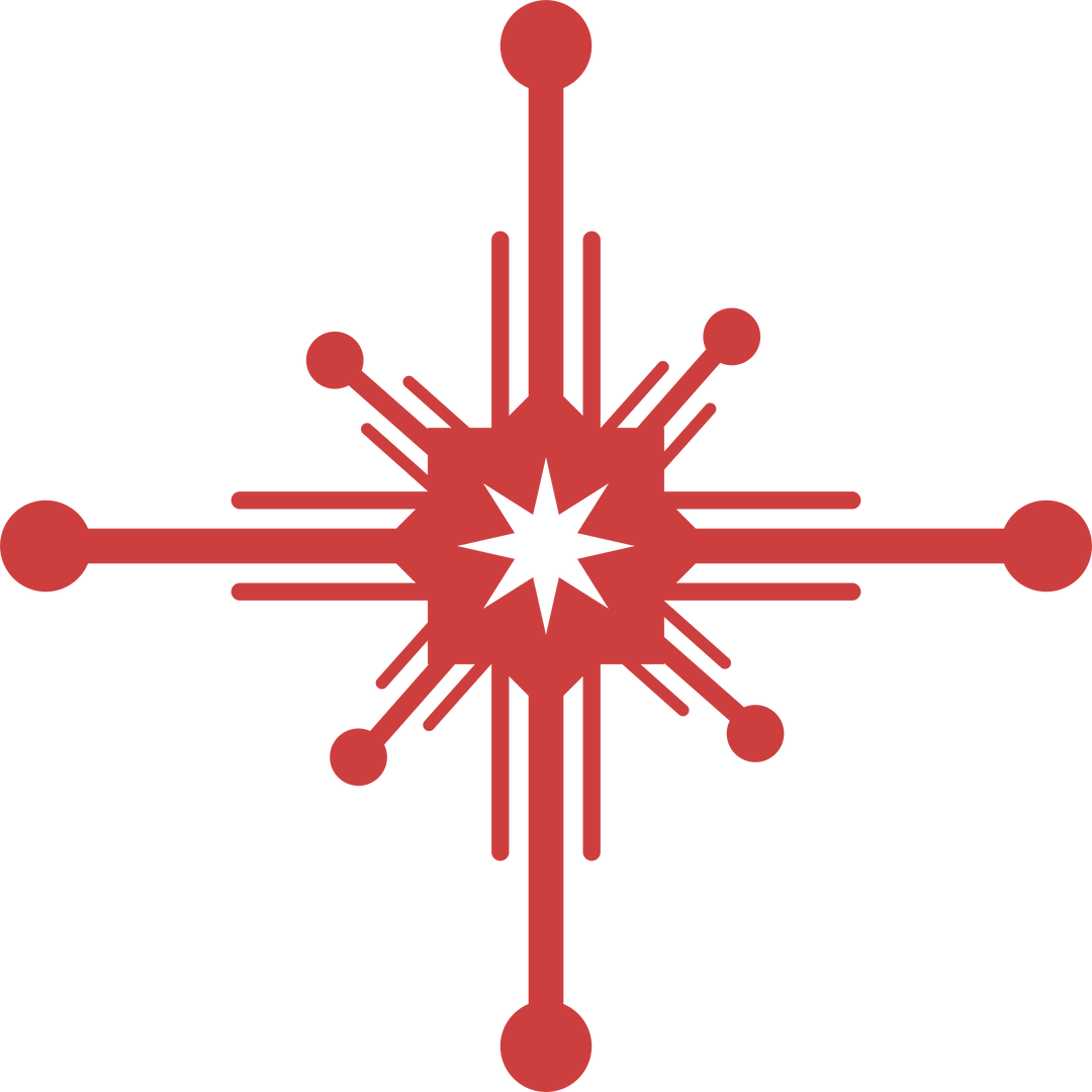 Red Decorative Snowflake Vector on Transparent Background, Festive Seasonal Illustration - Download Free Stock Images Pikwizard.com