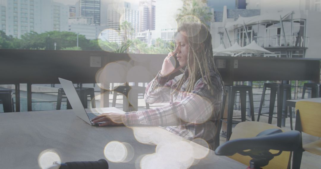 Café Remote Business Communication