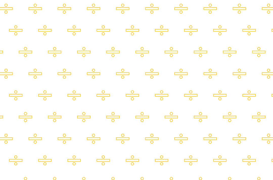 Seamless Yellow Plus Pattern on Transparent Background