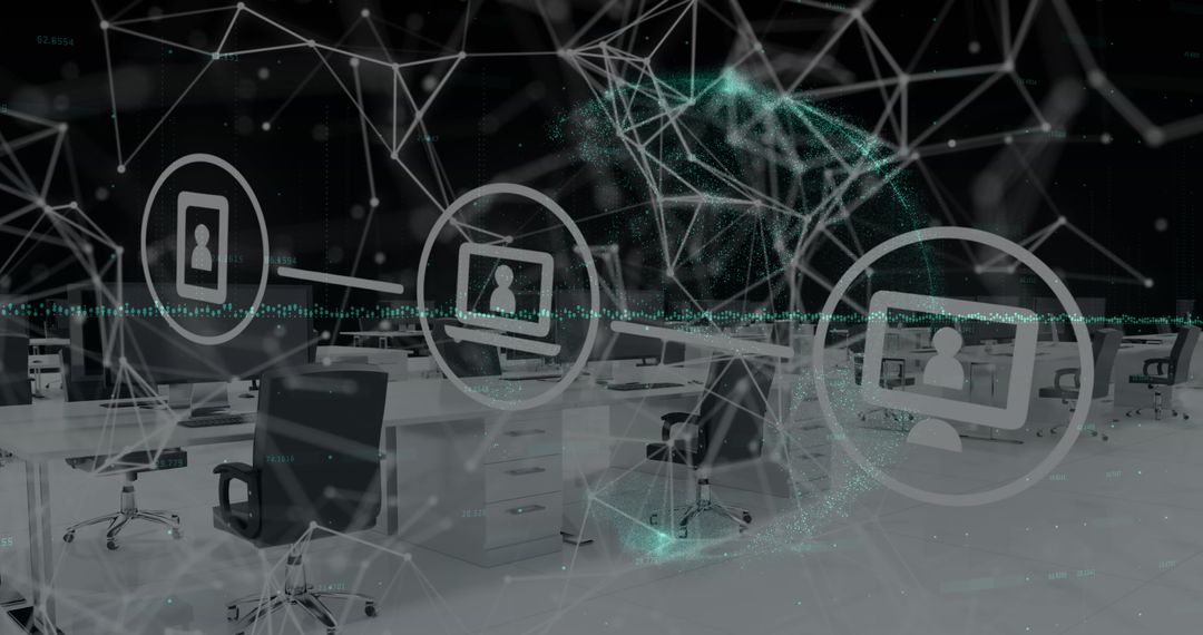 Digital Network Connectivity Over Modern Office