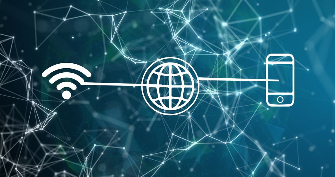 Global Wireless Connectivity and Communication Concept