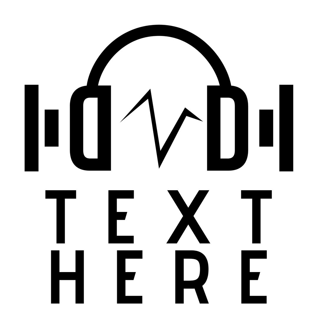 Bold Headphones Icon for Music and Audio Branding