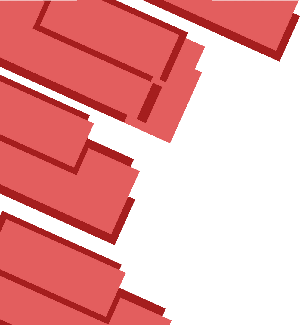 Red Banners with Transparent Background for Advertising