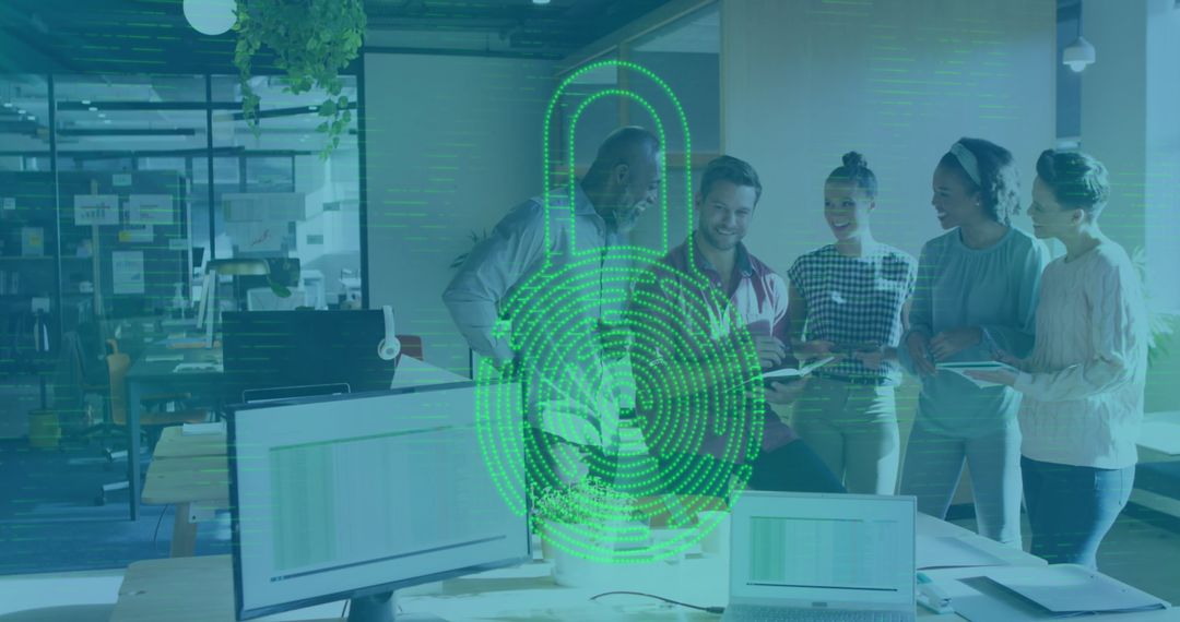 Digital Security Overlay on Office Team Collaboration
