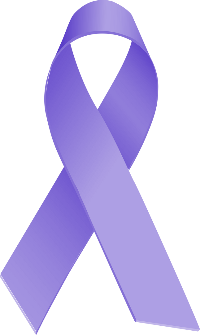 Transparent Purple Awareness Ribbon Isolated on Transparent Background - Download Free Stock Images Pikwizard.com