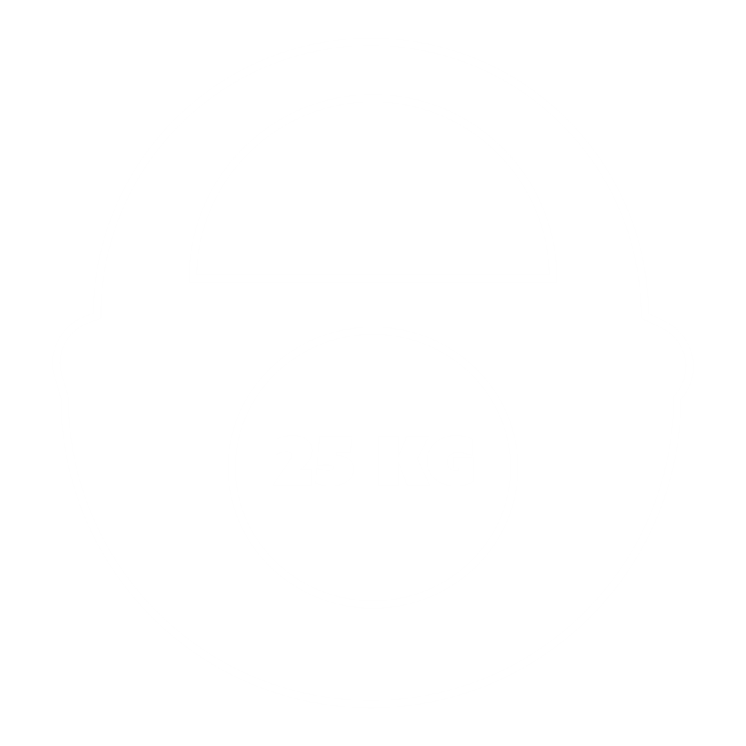 Digital Illustration of 25 KG Weight on Transparent Background