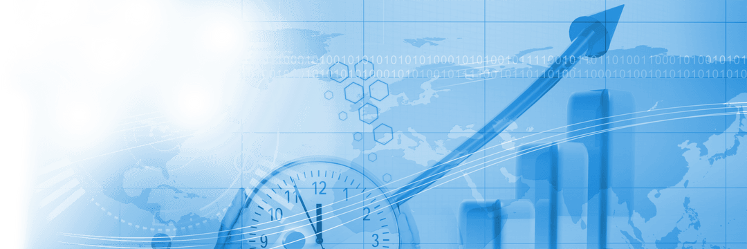 Transparent Global Business Growth with Map and Graph Elements