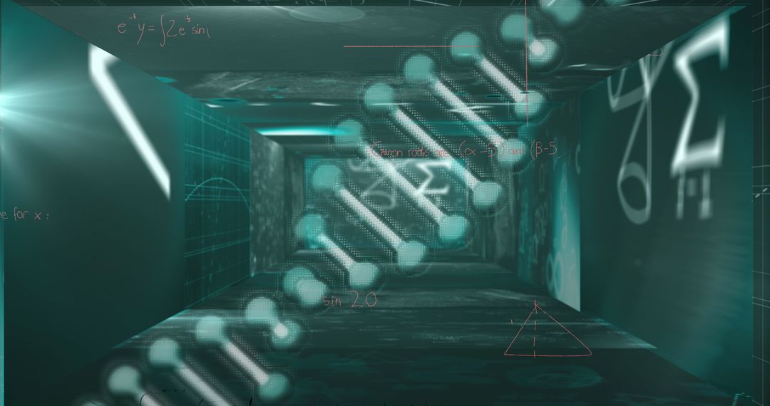 Digital Representation of DNA Strand with Data Visualization