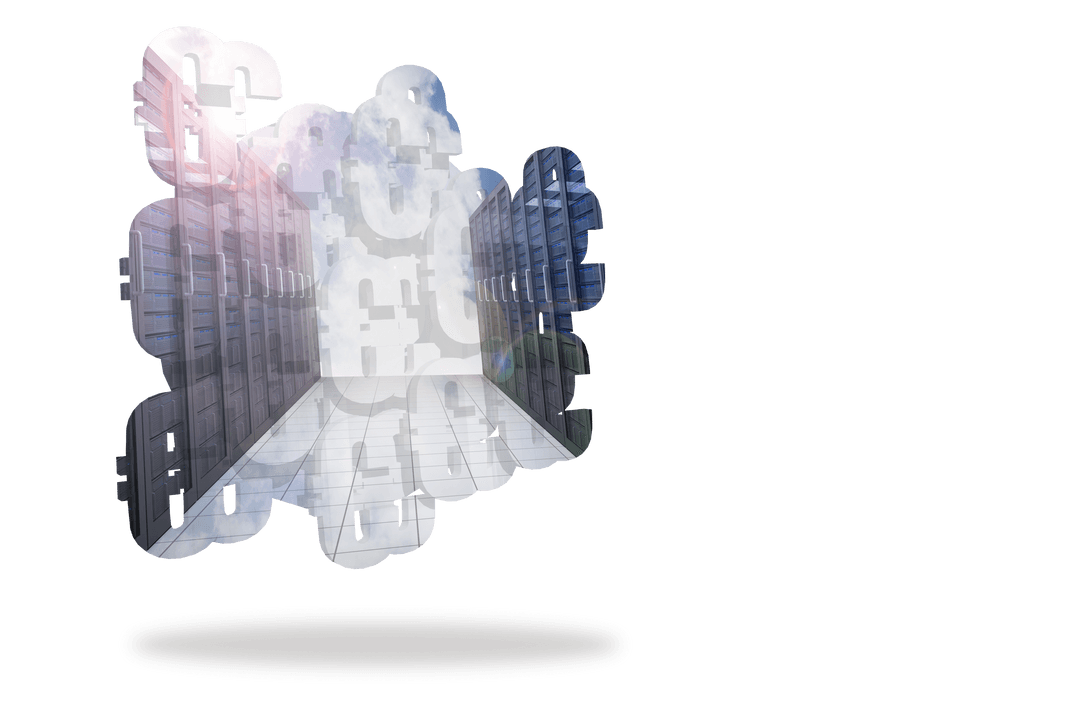 Abstract Transparent Server Cloud Data Technology - Download Free Stock Images Pikwizard.com
