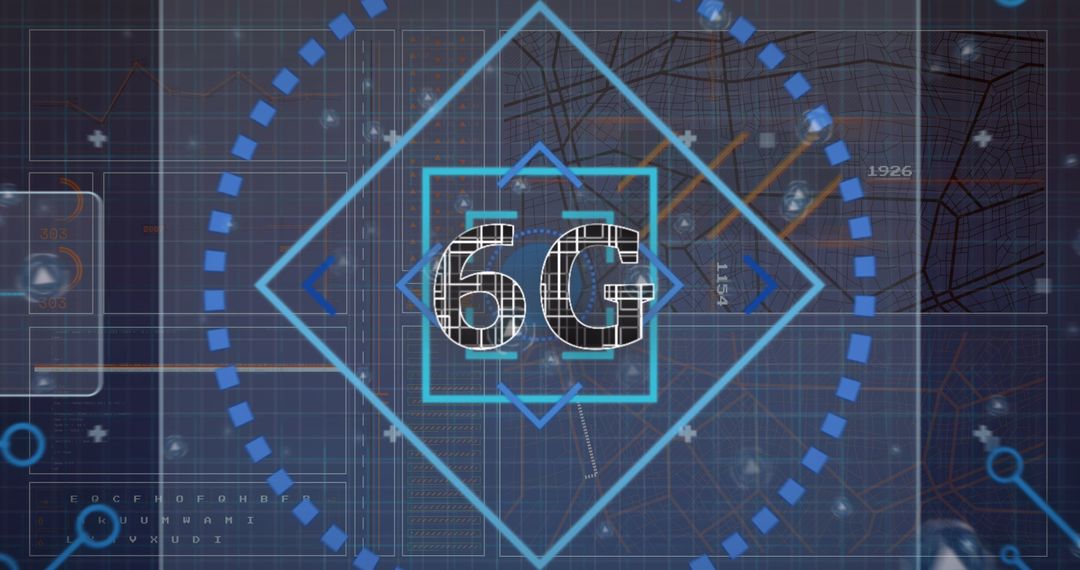Futuristic 6G Network Circuit Board Design