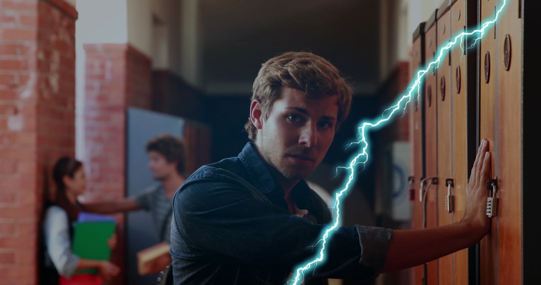 High School Student Experiencing Power Surge