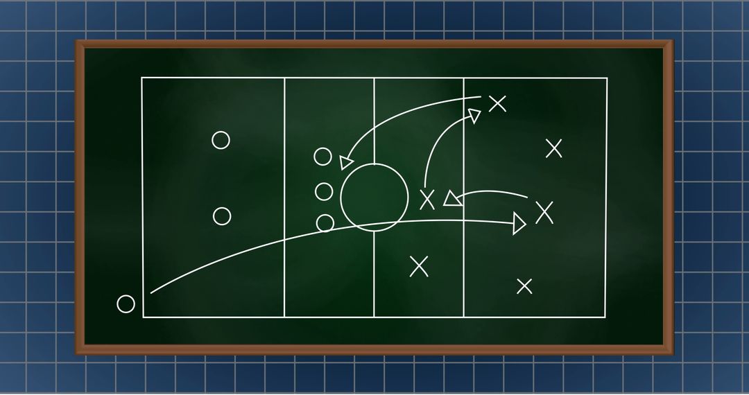 Digital sports play analysis with strategic patterns