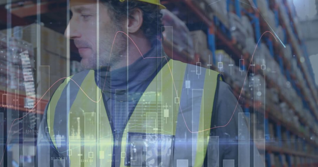 Warehouse Logistics Expert Analyzing Global Financial Data Trends