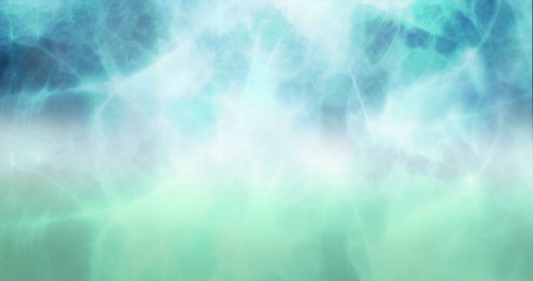 Abstract Green Mist Flowing in Seamless Loop