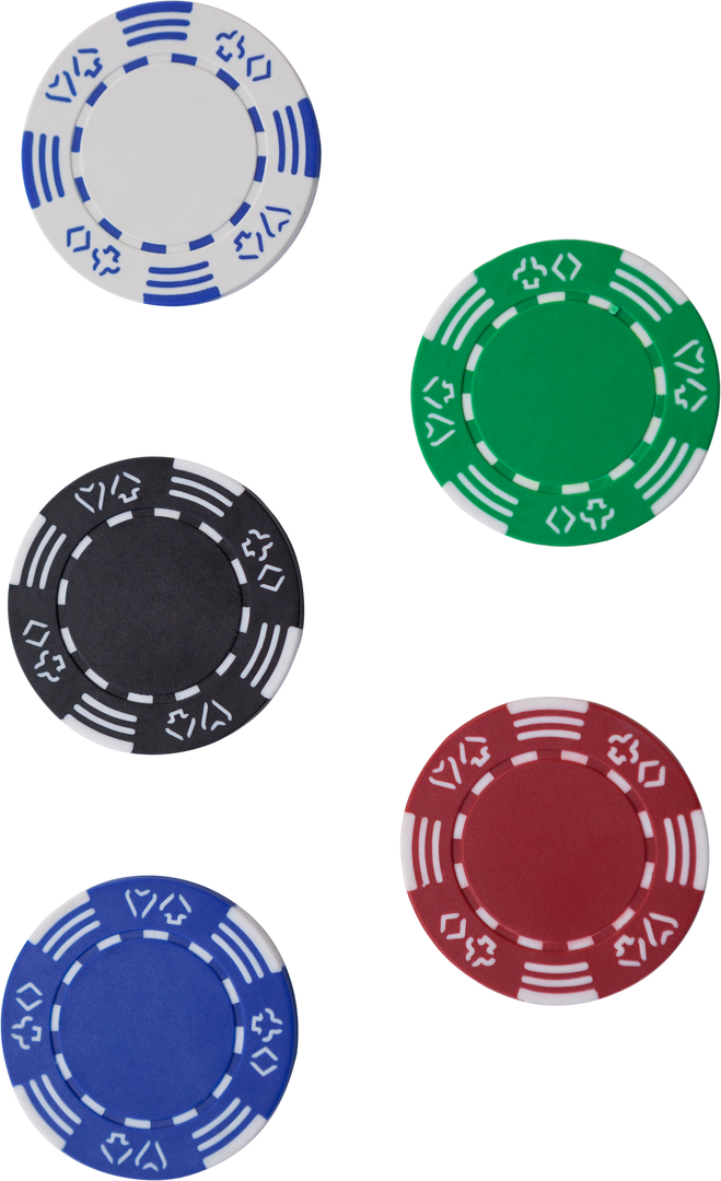 Multicolor Casino Poker Chips on Transparent Background - Download Free Stock Images Pikwizard.com