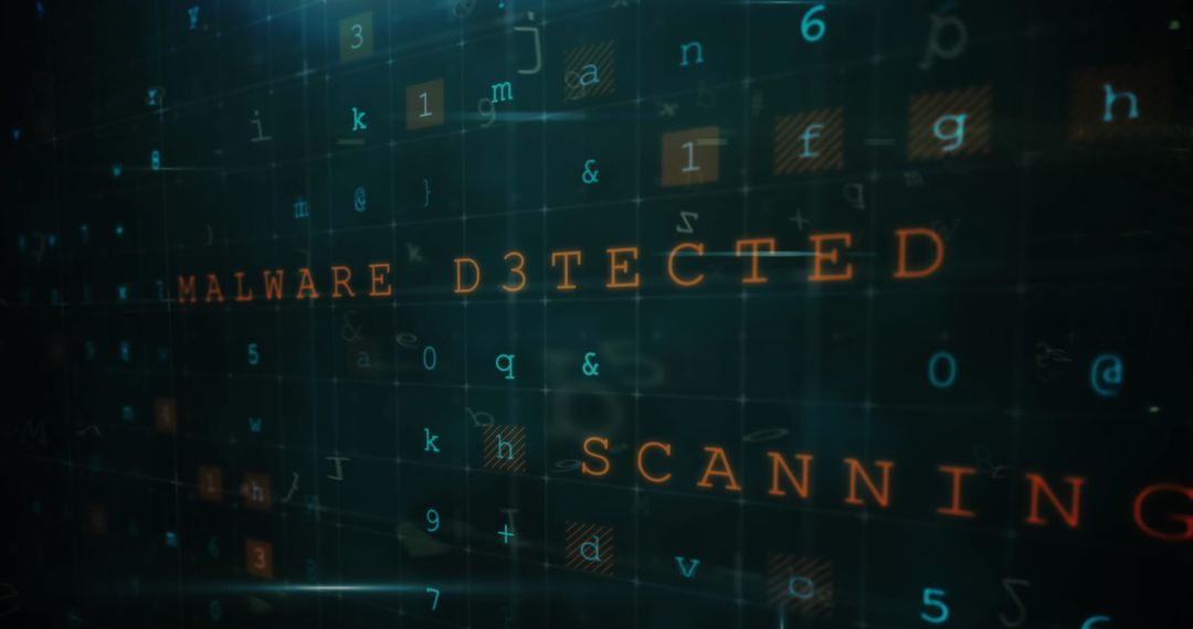 Digital Security Precaution Antivirus Concept