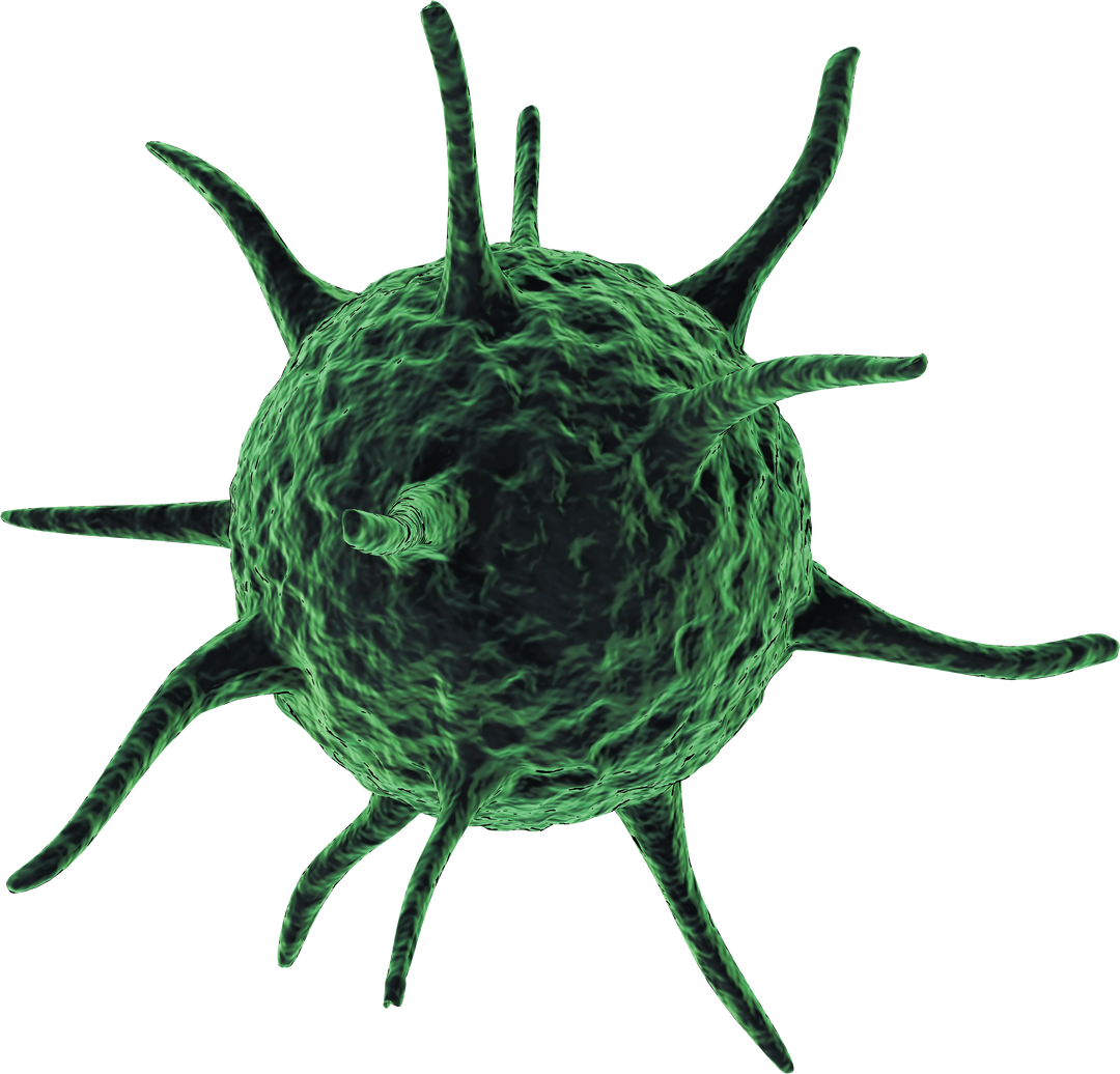 3D Transparent Green Virus Cell for Medical and Science Illustration - Download Free Stock Images Pikwizard.com