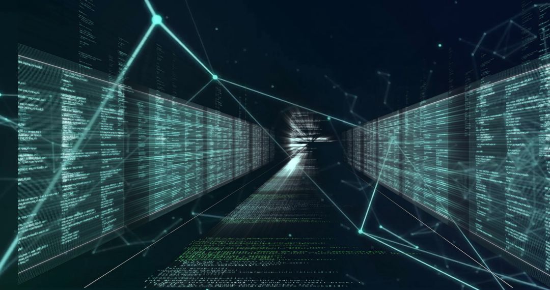 Futuristic Digital Data Processing Network