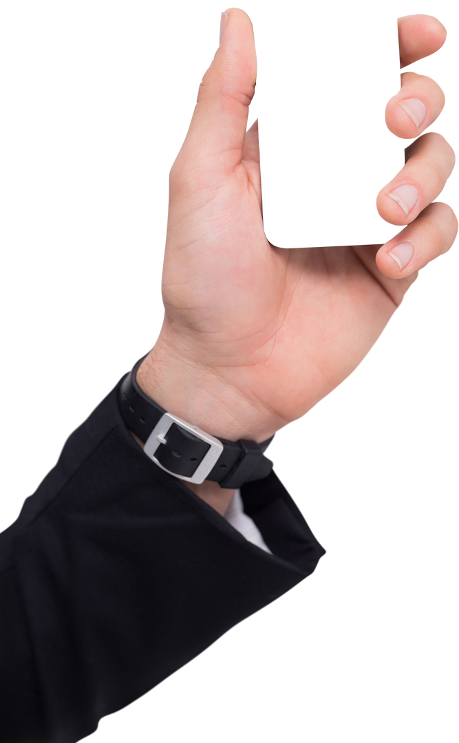 Transparent Business Hand Holding Smartphone Isolated - Download Free Stock Images Pikwizard.com