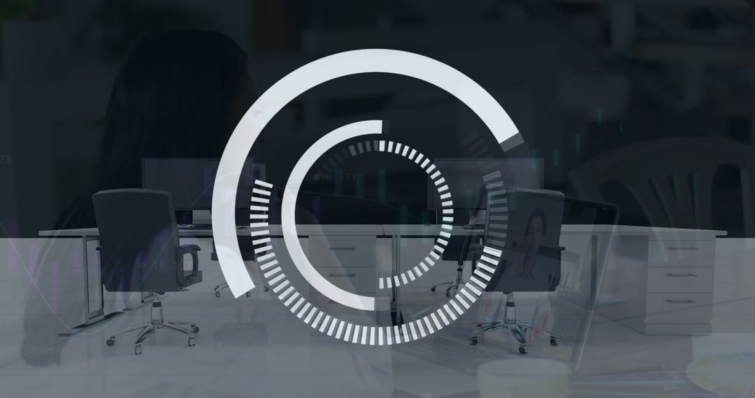 Digital Security System Overlaying Office Environment