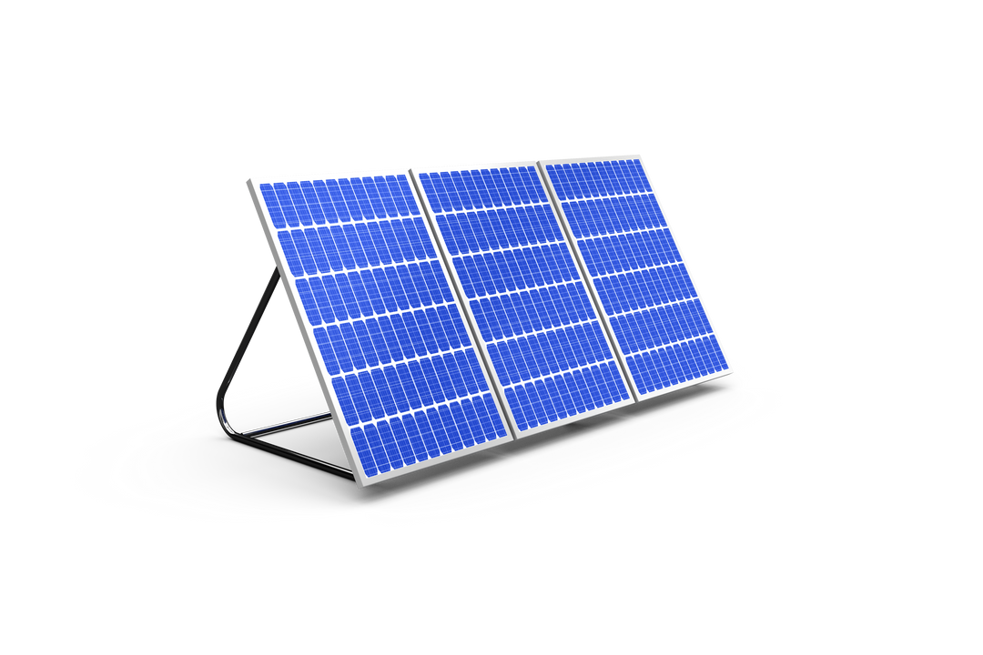 Transparent 3D Rendered Solar Panel on White Background - Download Free Stock Images Pikwizard.com