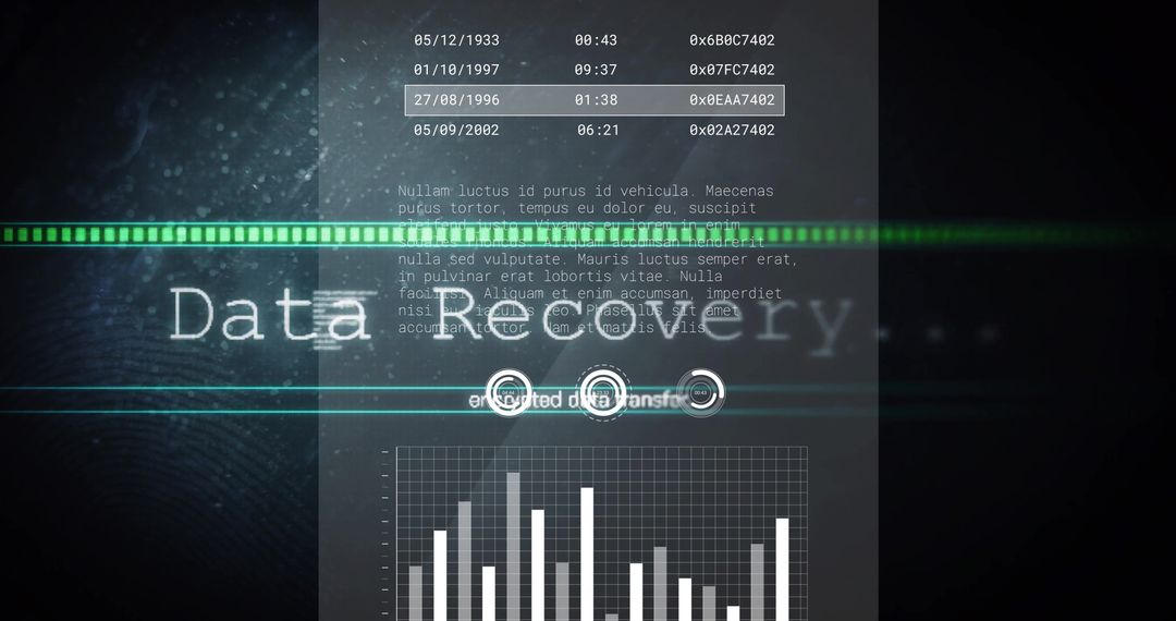 Futuristic Data Encryption with Cybersecurity Interface - Free Images, Stock Photos and Pictures on Pikwizard.com