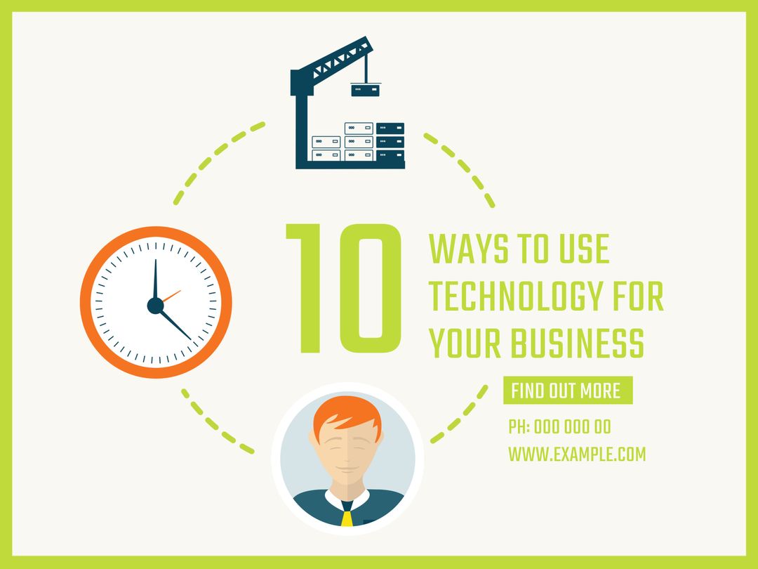 Business Innovation with Technology Marketing Template