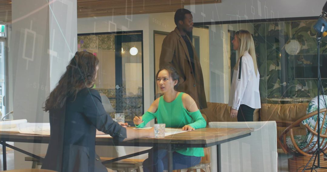 Collaborative Coworking Environment with Diverse Group Engaging