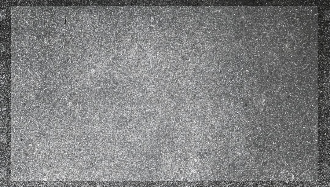 Weathered Concrete Panel with Dark Framed Border and Speckled Gray Texture