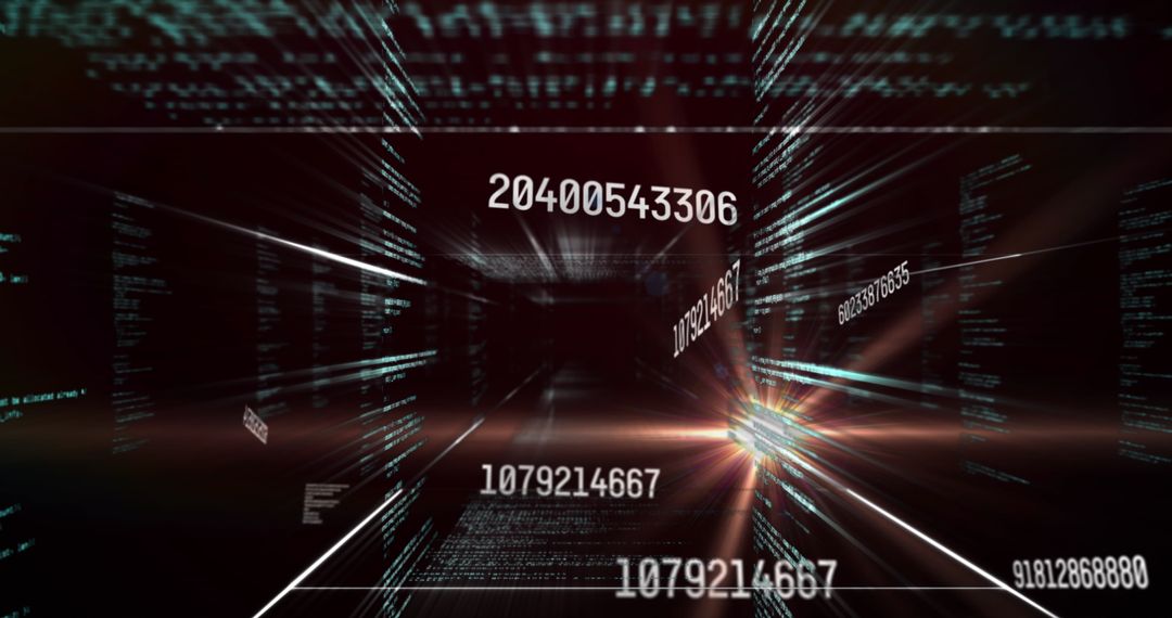 High-Speed Data Processing with Flowing Numbers