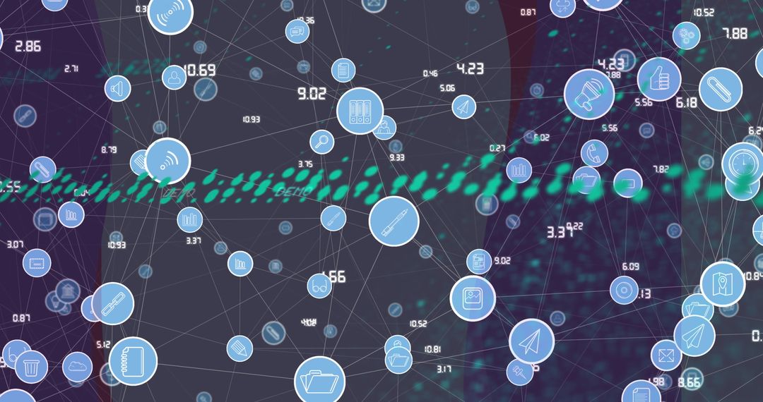 Network of Connections with Data Processing and Technologies