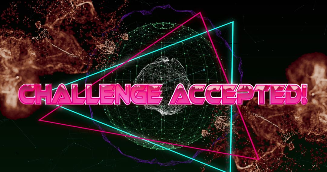 Retro Gaming Theme with Futuristic Digital Interface Design