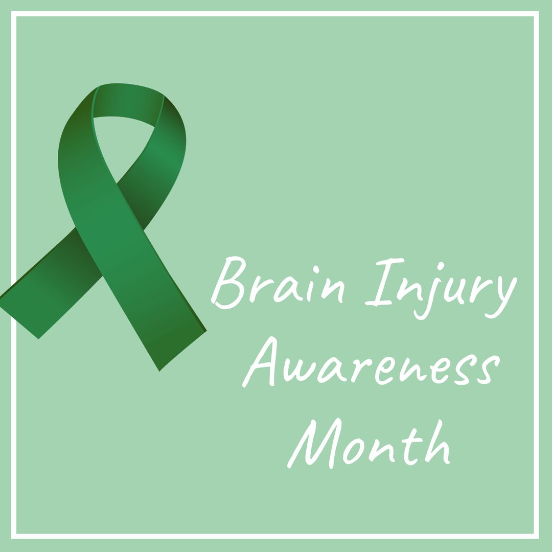 Green Ribbon Supporting Brain Injury Awareness Month
