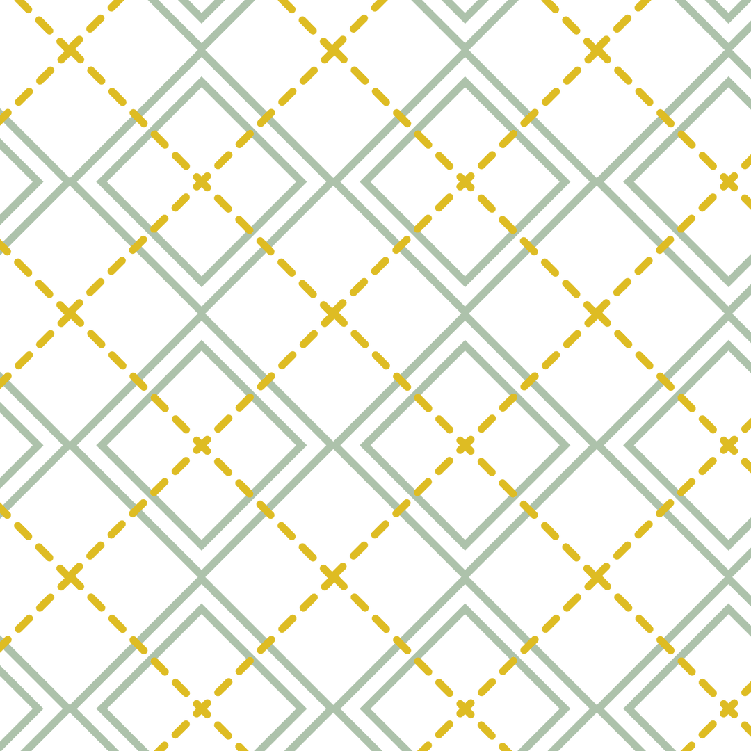 Contemporary Geometric Pattern on Transparent Background