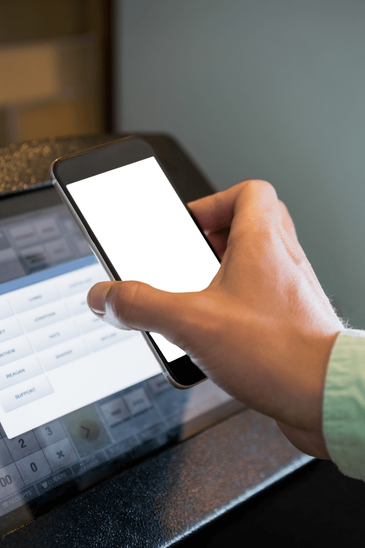 Transparent Mobile Payment Concept on Touchscreen Device