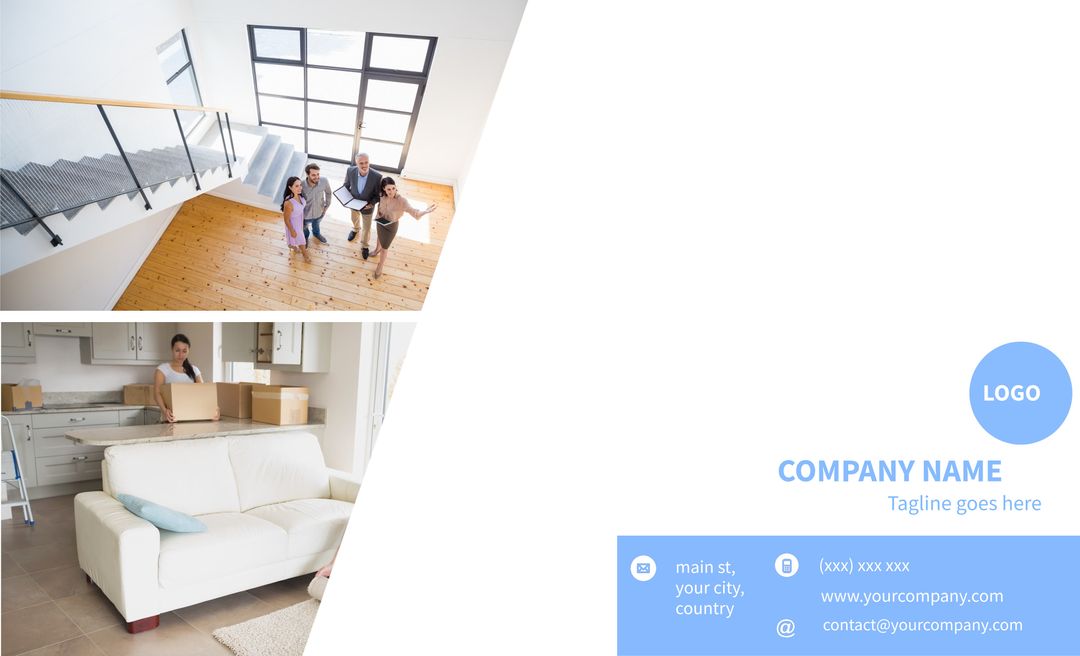 Modern Home Interior with Family and Empty Spaces for Growth