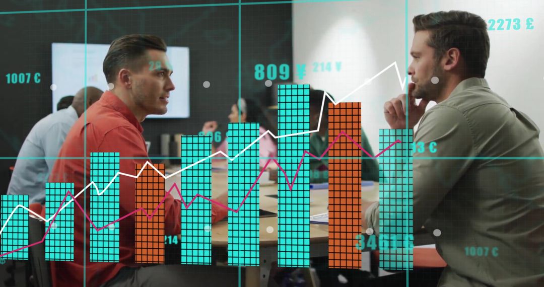Analyzing Financial Data Overlay with Business Professionals