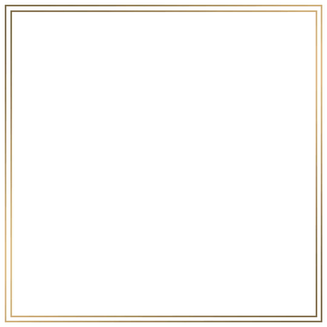 Elegant Gold Frame with Transparent Inner Background Design