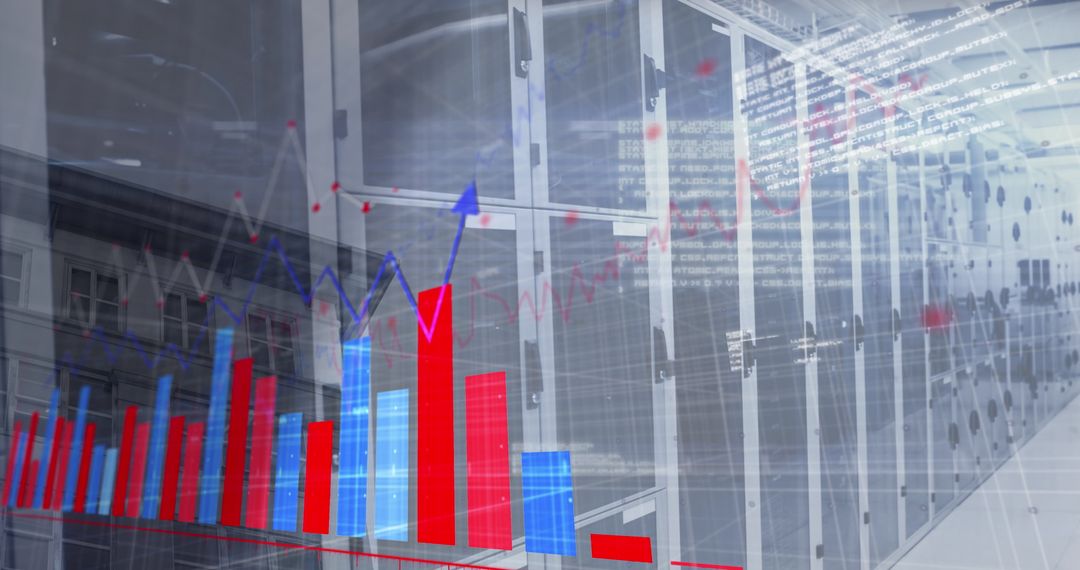 Digital Data Analysis with Increasing Bar Graphs on Servers